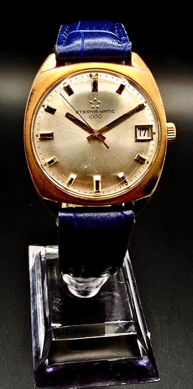 Eterna Orologi: ETERNA-MATIC 1000 - DATE Herren Uhr  AUTOMATIC – Usato da Neftenbach venduto da Taschen-Uhren 3