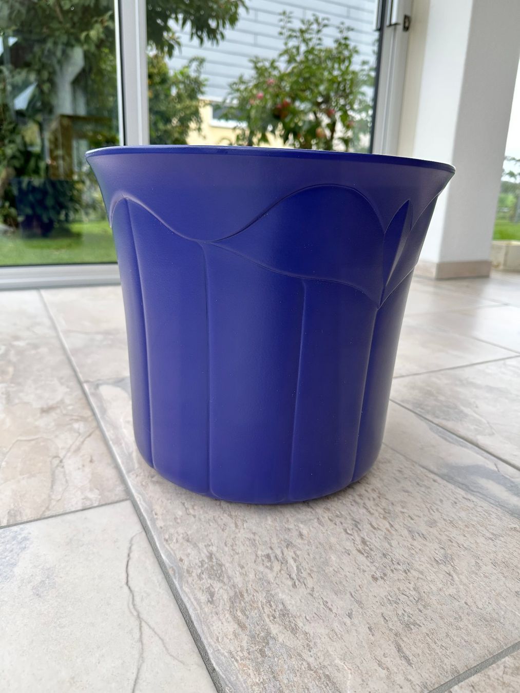 Vasi per fiori: Übertopf Keramik blau – Usato da Guntershausen venduto da Roebi6