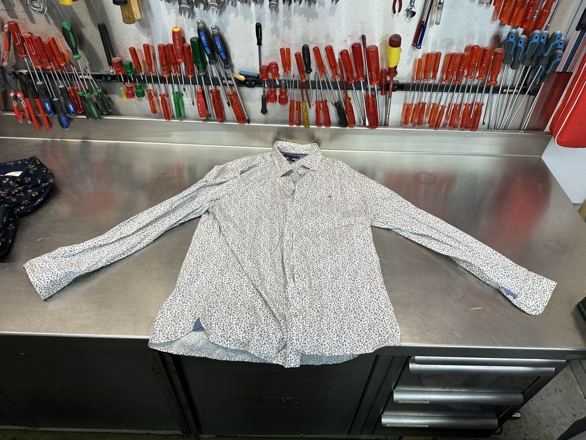 Tommy Hilfiger Camicie: Tommy Hilfiger Hemd THFlex Slim Fit Muster – Usato da Schwende venduto da weesli