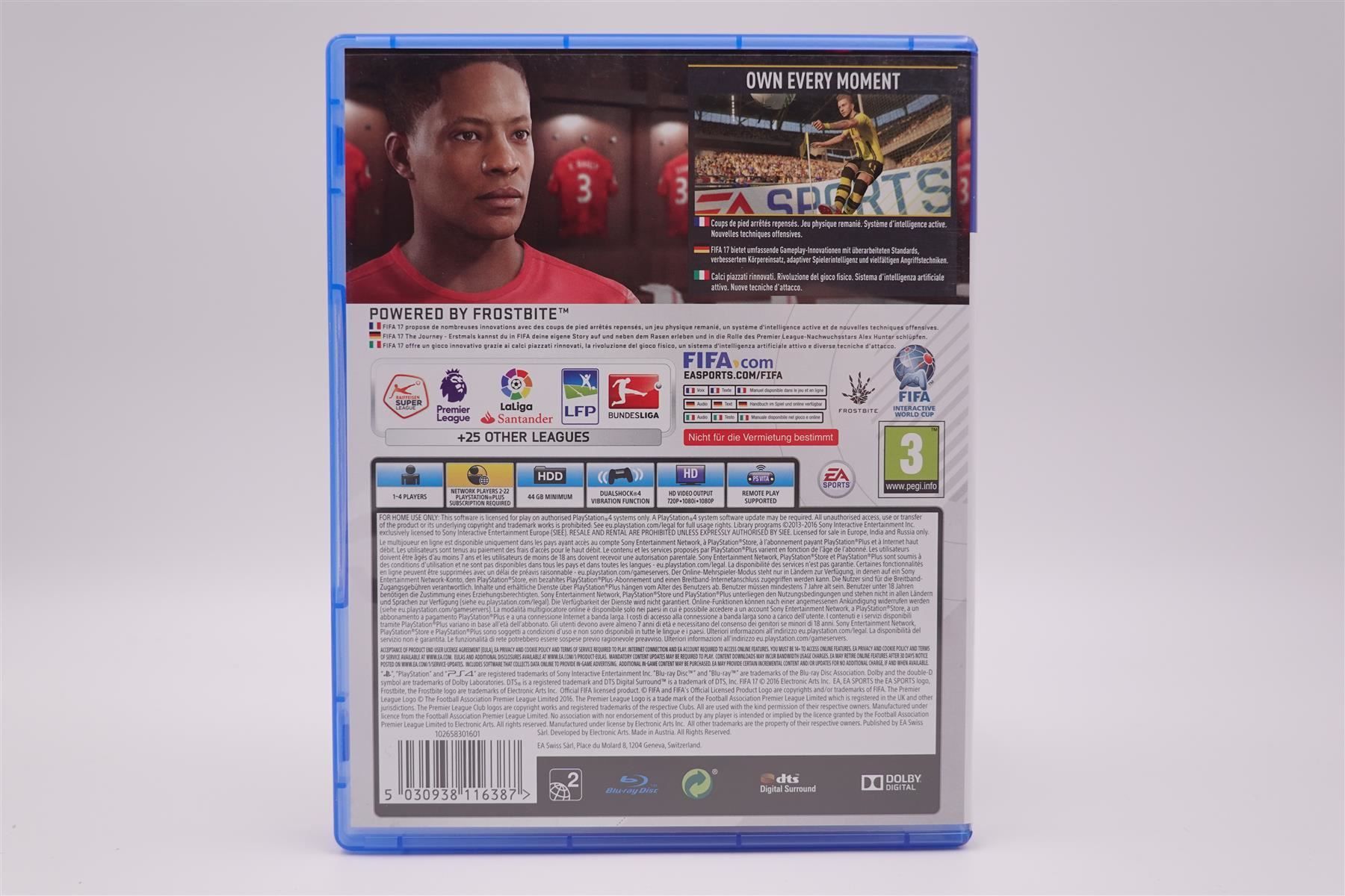 Sony Giochi: FIFA 17 (PS4) – Usato da Herisau venduto da ZelliZone 1