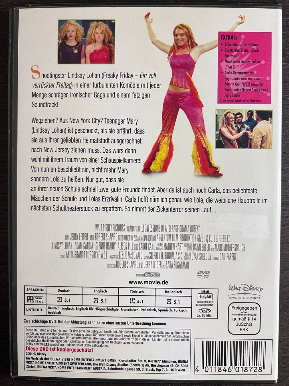 Tutti i DVDs: Bekenntnisse einer Highschool Diva – Usato da Zürich venduto da FilmFreunde 1