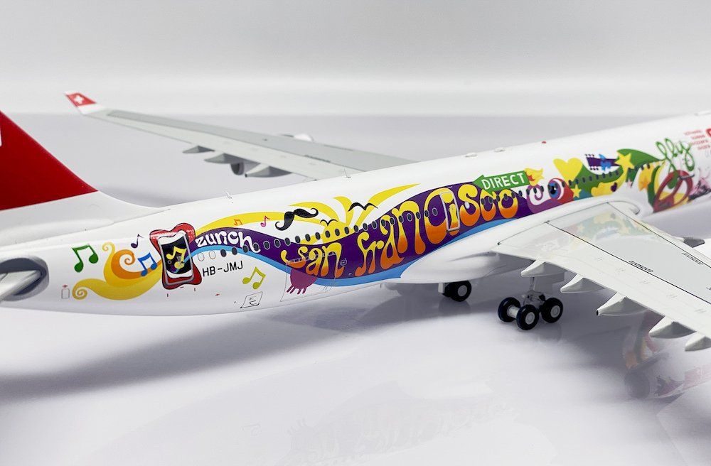 Swiss Modellbausätze & Standmodelle: A340-300 SWISS "San Francisco" 1:200 – Neu und originalverpackt aus Morges von iljamuromez 7