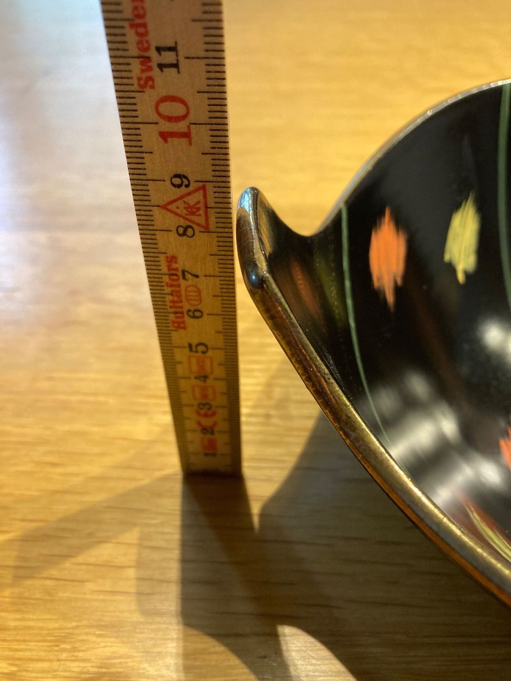 Schalen: Vintage Keramikschale, schwarz gold – Gebraucht aus Winterthur von silen 4