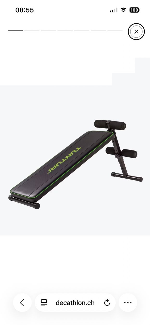 Tunturi Hometrainer: Tunturi Bauchtrainer – Nuovo (secondo la descrizione) da Dornach venduto da npe_7dng