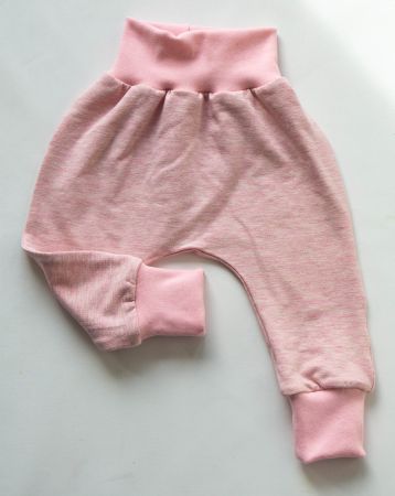 Winter Sweat Pumphose - Hellpink Meliert Gr.68/74 - NEU