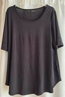 Damen T-Shirt bpc schwarz Rundhals kurzarm Grösse 44/46