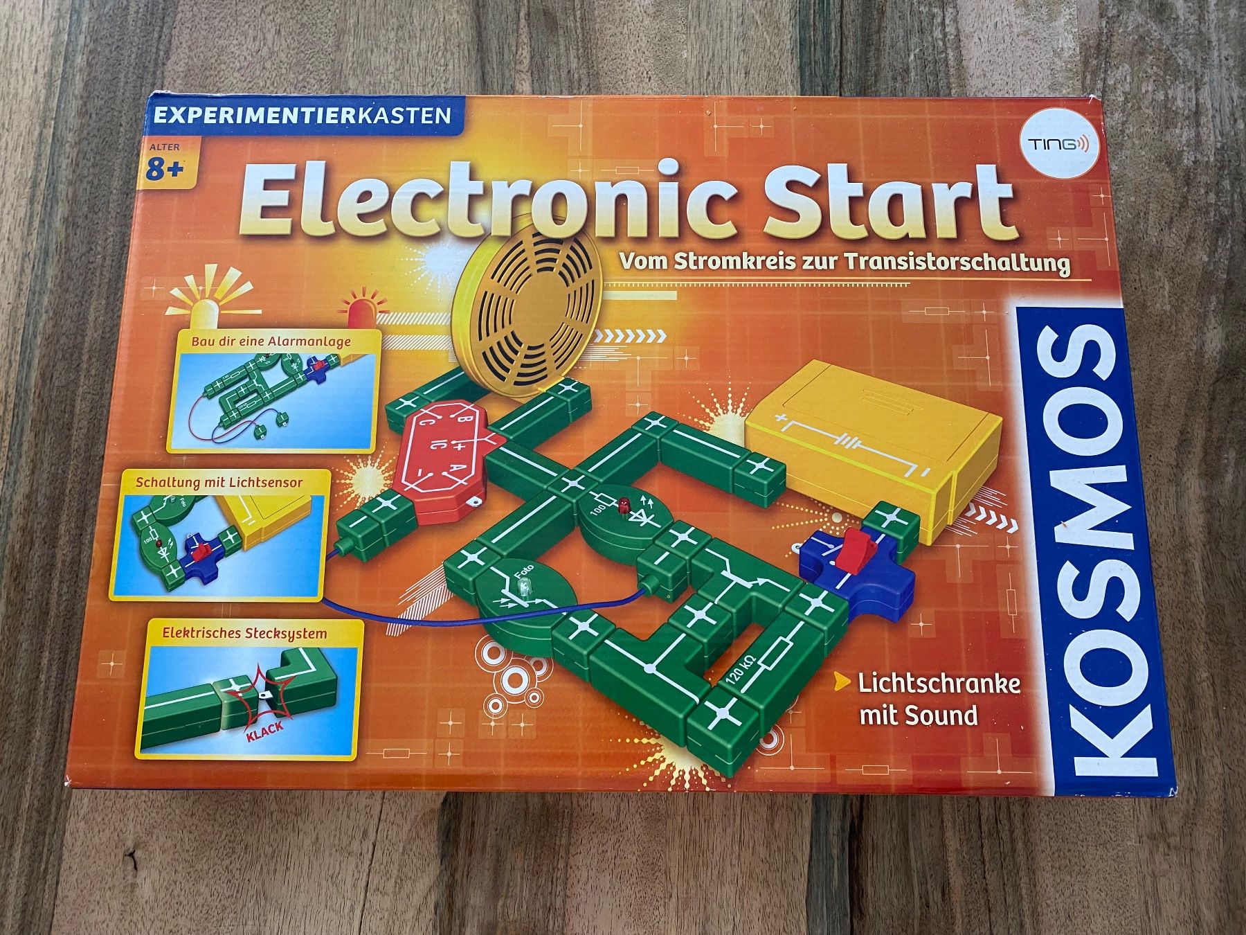 Kosmos Giochi: Kosmos Electronic Start Experimentierkasten - Komplett! – Nuovo (secondo la descrizione) da Luzern venduto da Sommer_26 1