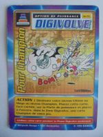 DIGIMON " Digivolve Pour Champion " 1ère édition 1999