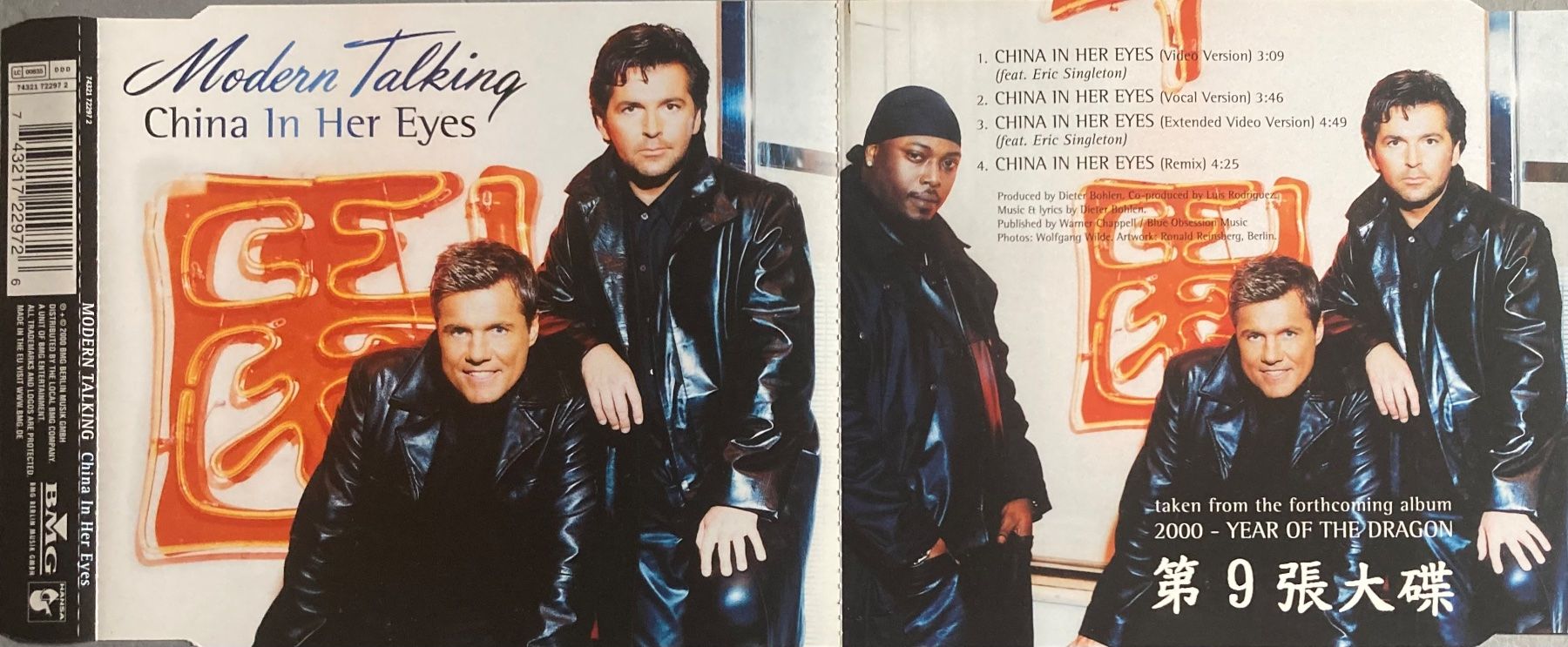 CD: MODERN TALKING - CHINA IN HER EYES – Usato da Poliez-Pittet venduto da Newtown-Records