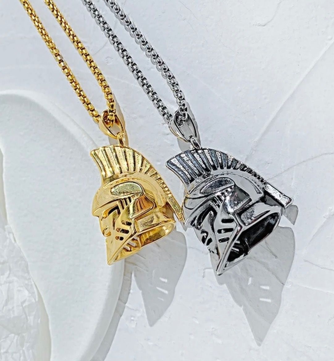 Catenine: Spartan Helmet pendant silver – Nuovo e nell'imballaggio originale da Aarburg venduto da StavFashion 2