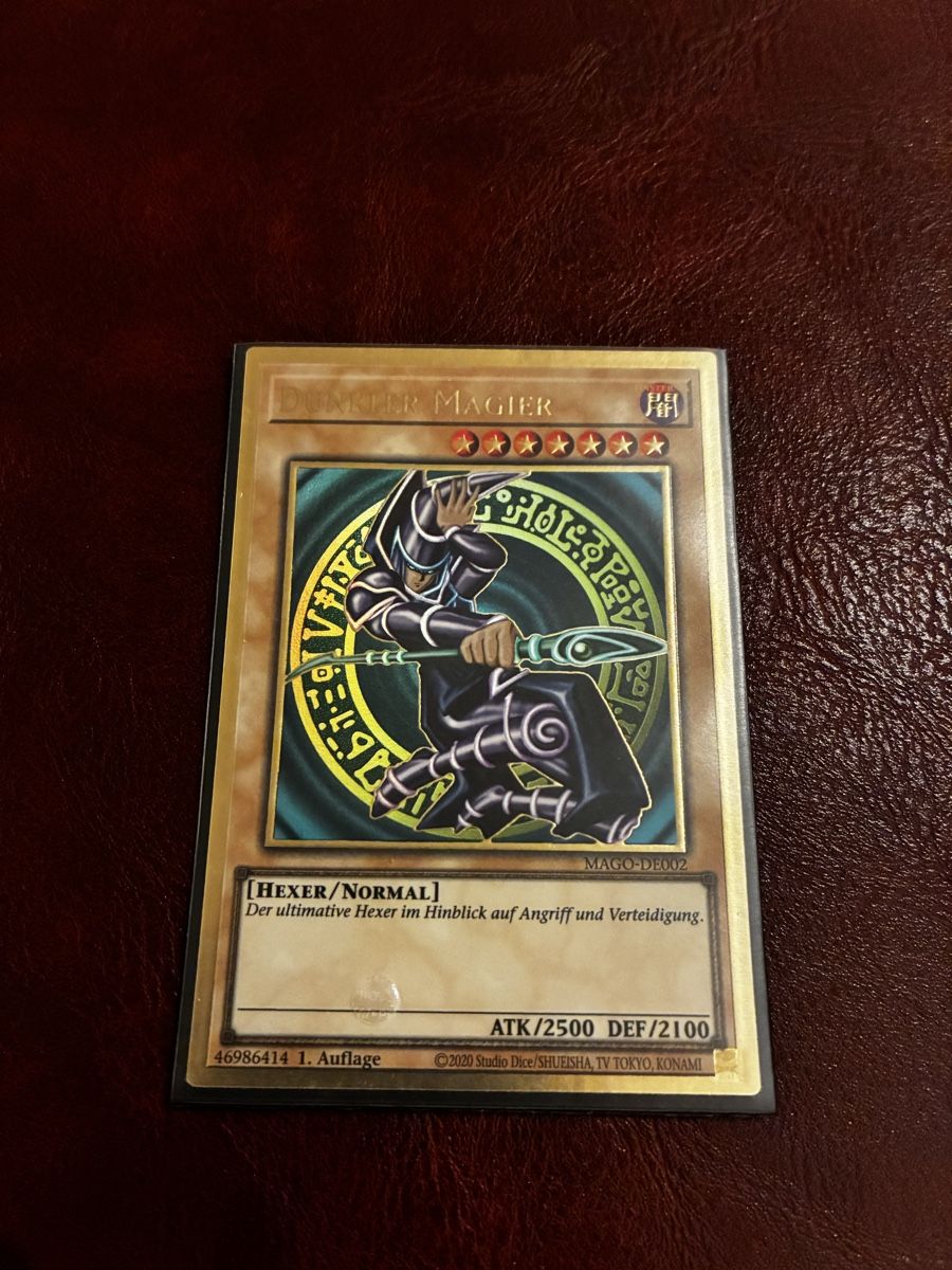 Yugioh Cartes à collectionner: Yu-Gi-Oh!-Set Dunkler Magier – Neuf (Voir description) à Zollikofen par alphabra
