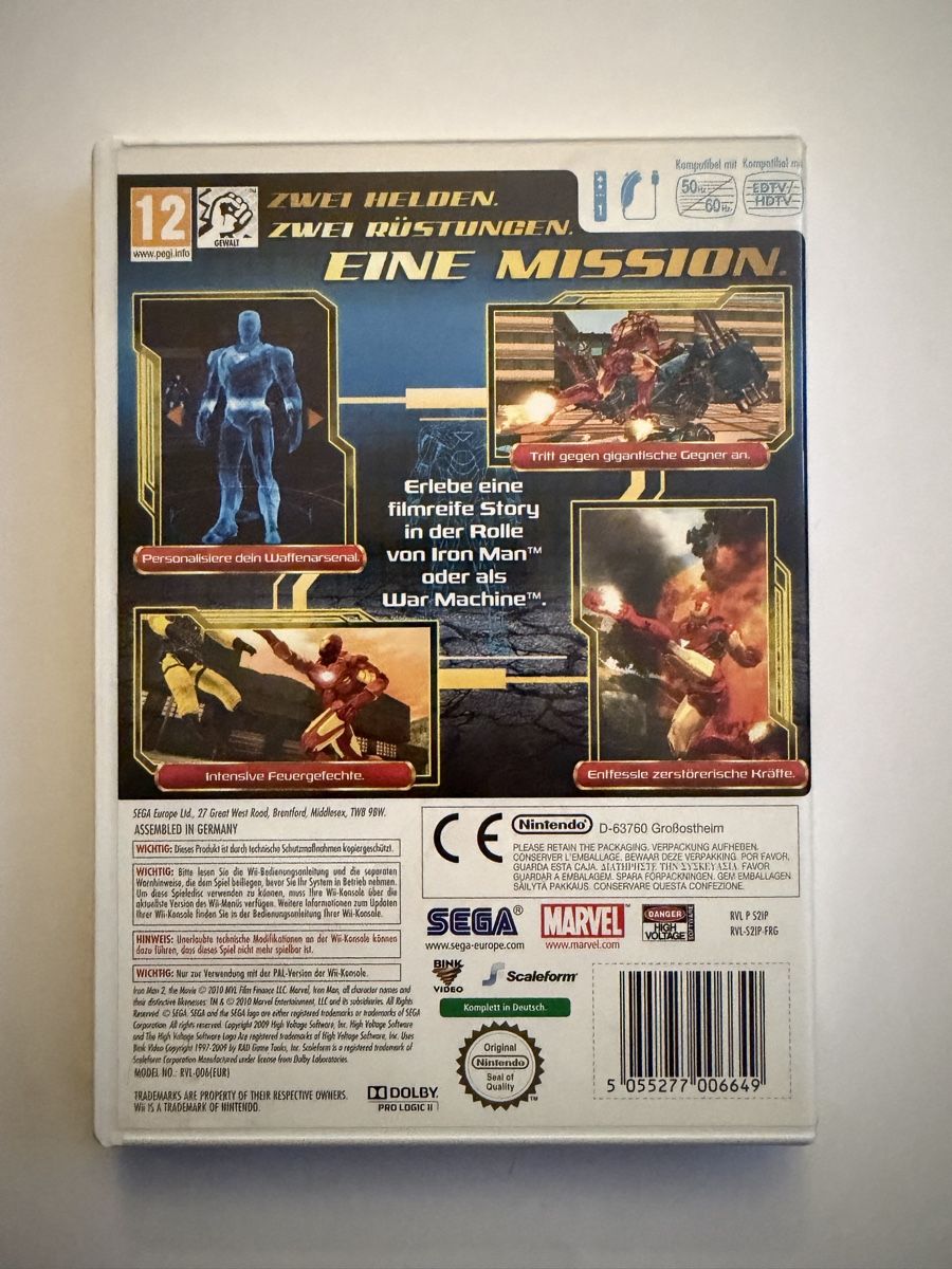 Nintendo Spiele: Ironman 2 WII Game – Gebraucht aus Hendschiken von Jamie2006 1