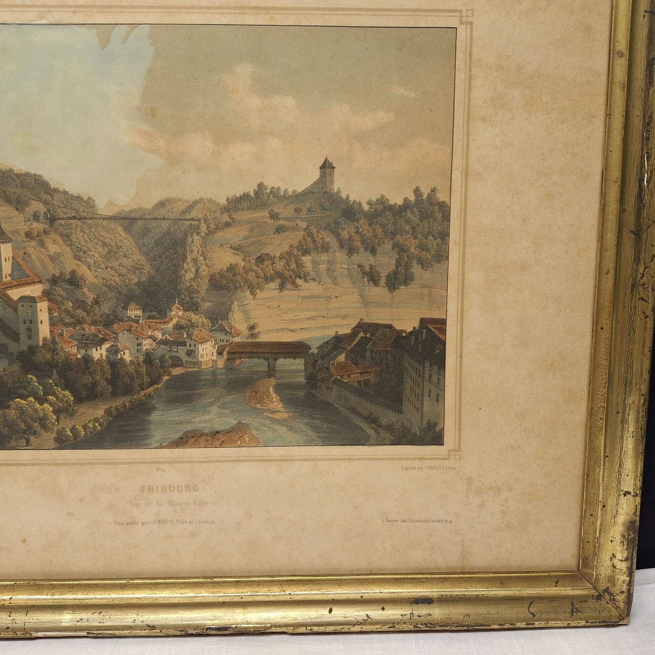 Foto & Immagini: Fribourg, antikes Bild – Usato da Winterthur venduto da ric_rl7n 3