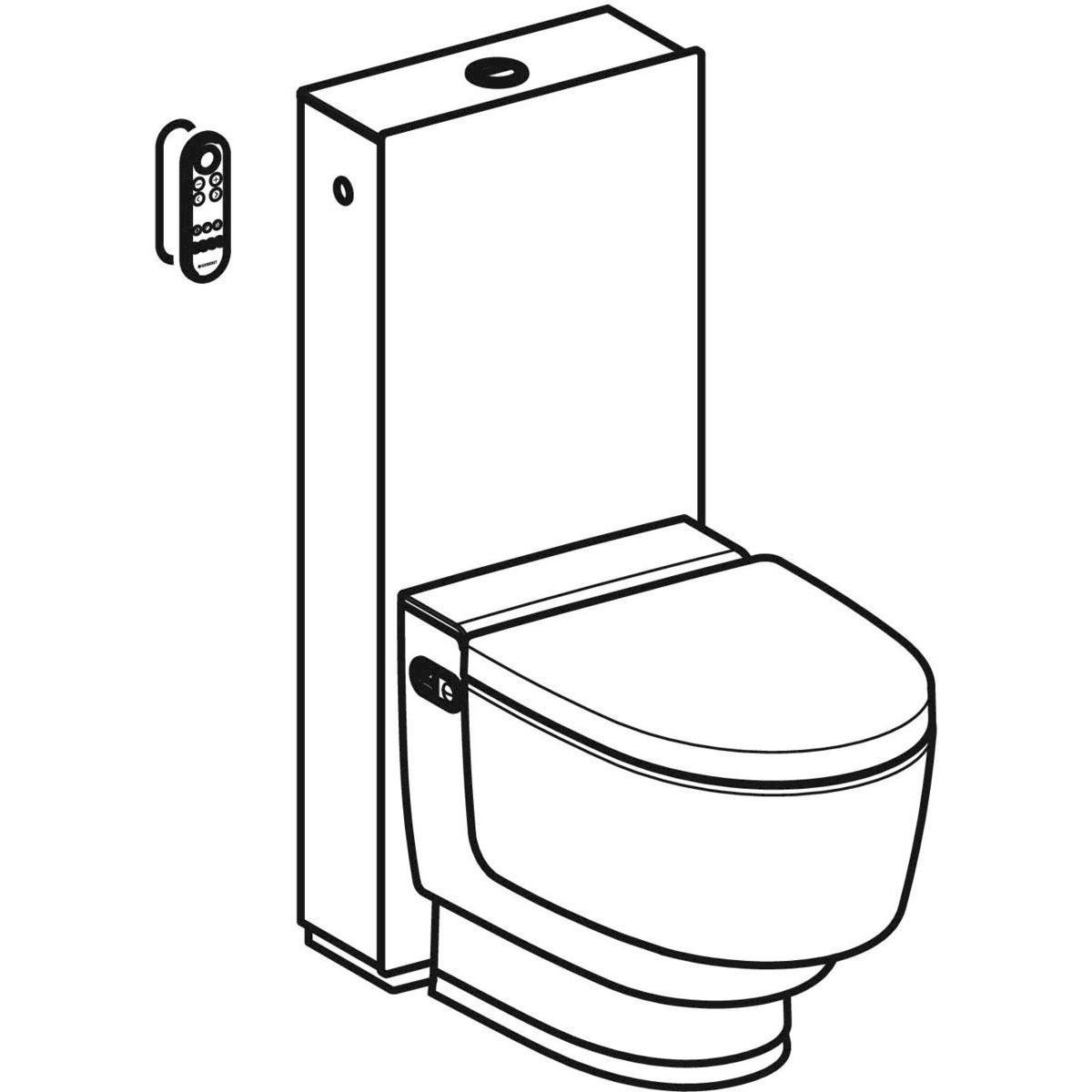 Geberit WC: Geberit AquaClean Mera Classic weiss – Nuovo e nell'imballaggio originale da Bottighofen venduto da zaap 1