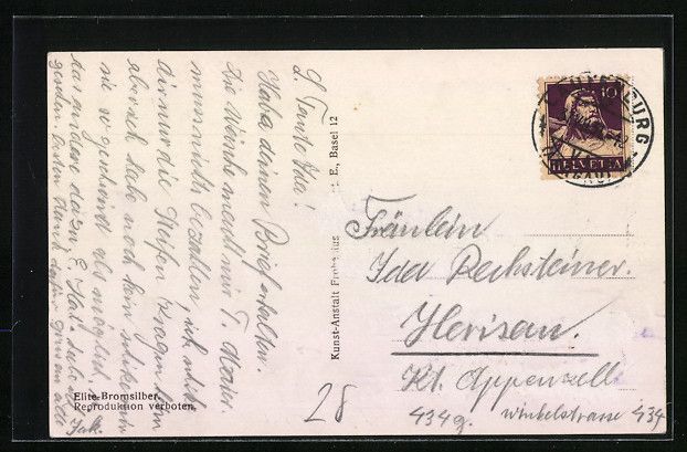 Cartoline postali: Laufenburg, Ortspartie mit der Rheinbr – Usato da Berlin venduto da bartko-reher 1