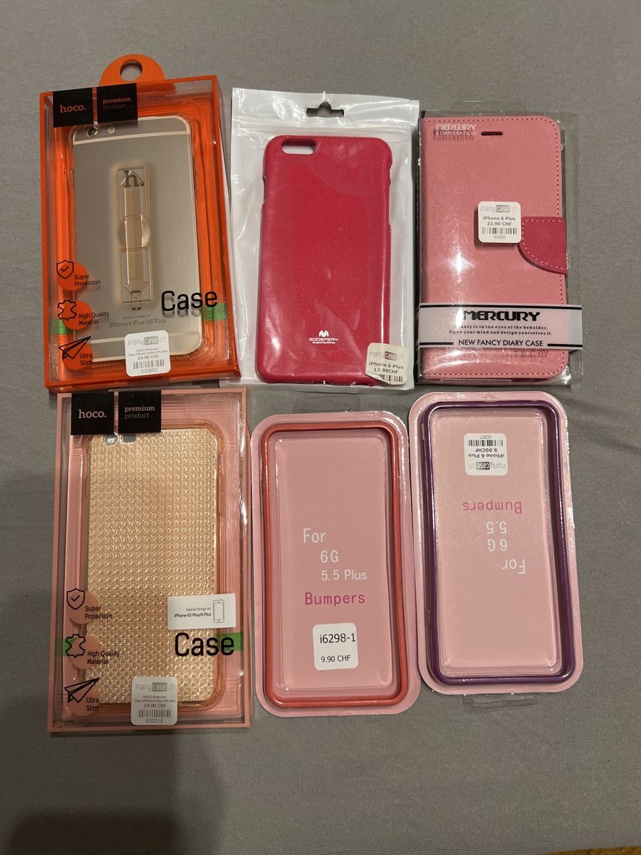Apple Cover & Protezioni schermo: Apple 6 plus case – Nuovo e nell'imballaggio originale da Muri AG venduto da Norci1