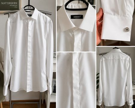 Chemise de cérémonie – Blanc – État neuf