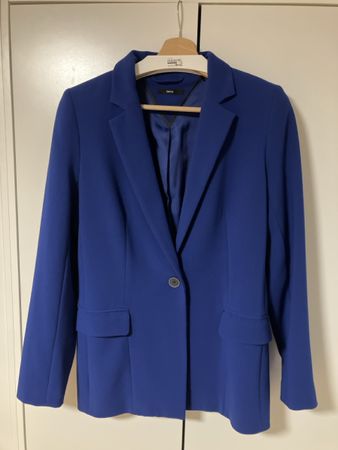 Blazer von Zero in Blau, Grösse 38 - Top Zustand!