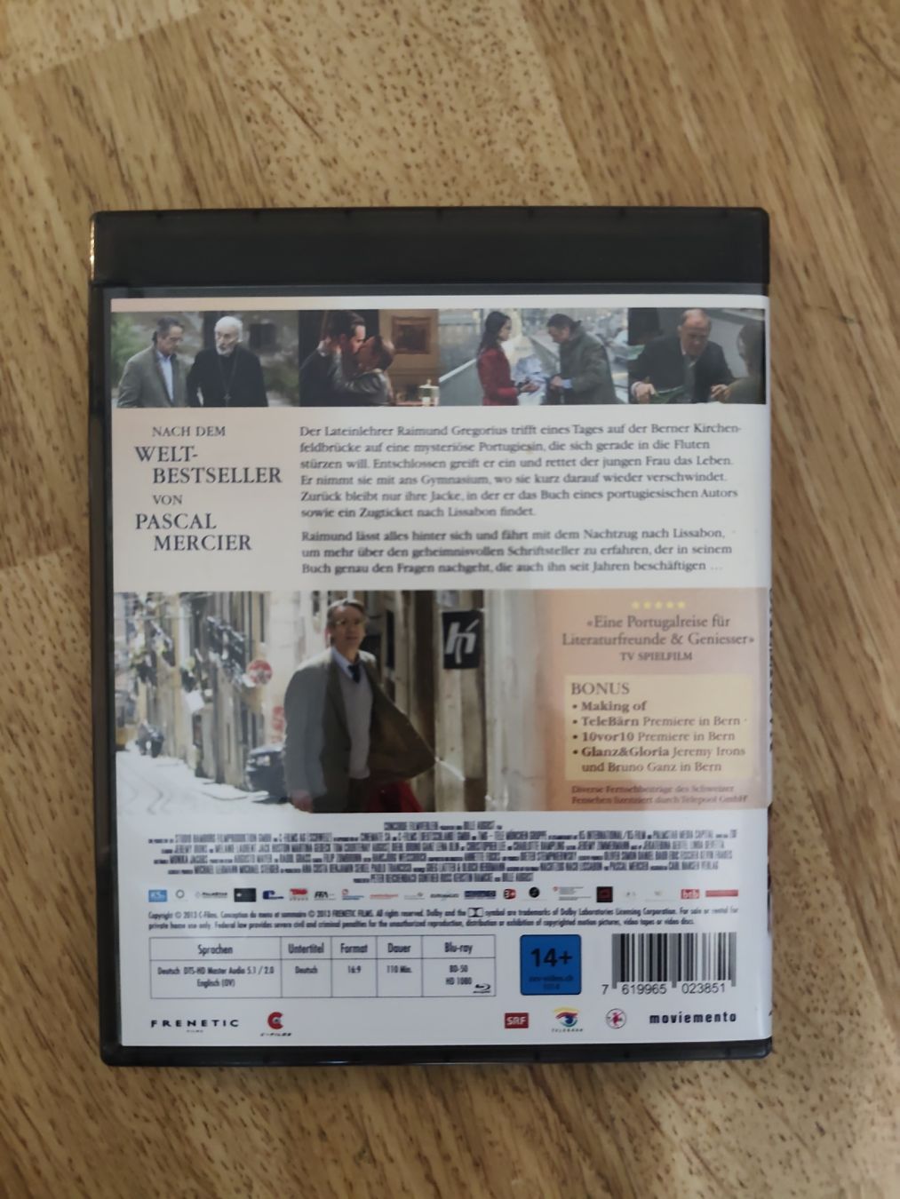 Tutti i DVDs: Nachtzug nach Lissabon Blu-ray – Usato da Bern venduto da mejito 1