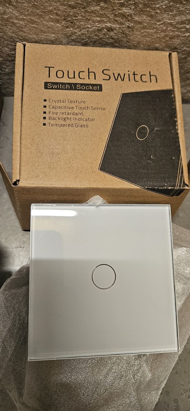 Interruttori: Neuer, smarter Touch Wandschalter – Nuovo e nell'imballaggio originale da Baar venduto da Vel...Baar45 1