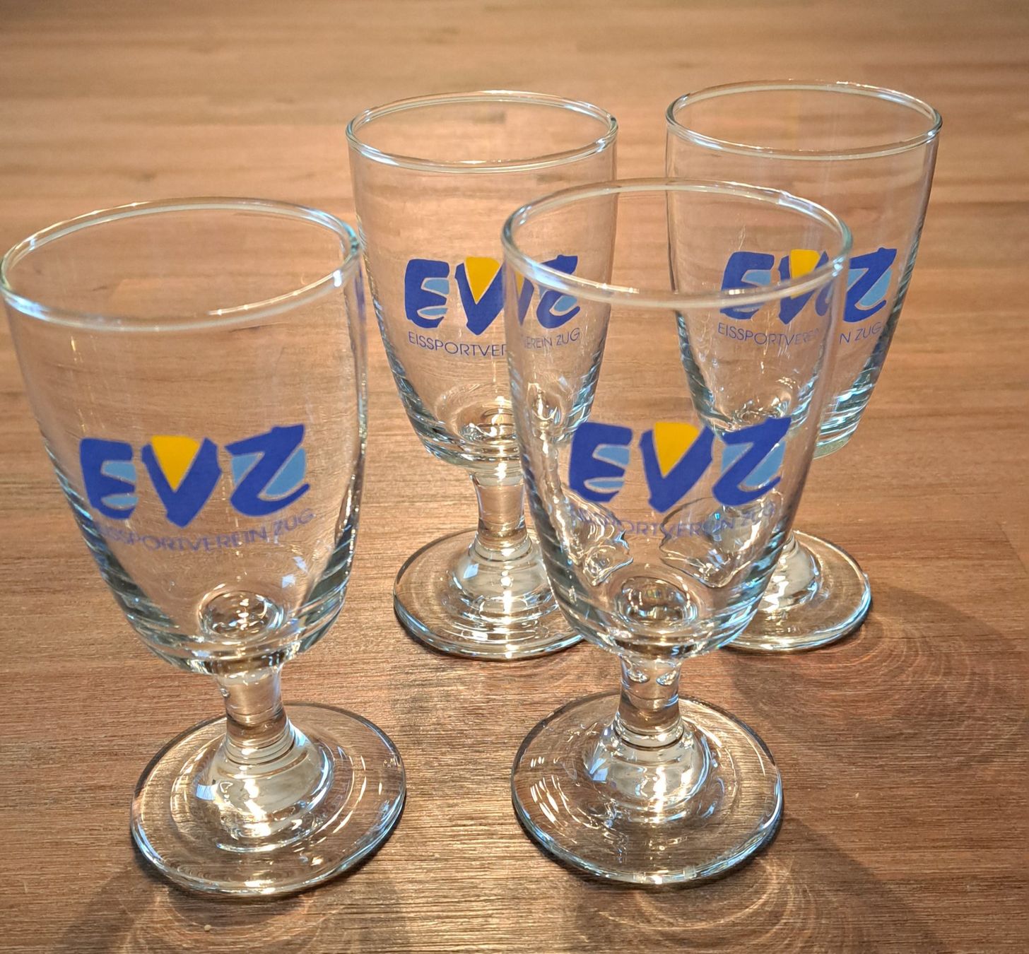 Bicchieri: 6er Set EVZ / EV Zug Kaffeegläser – Nuovo (secondo la descrizione) da Steinhausen venduto da Ovi27