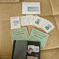 Collection de timbres anciens - Affaire à saisir!