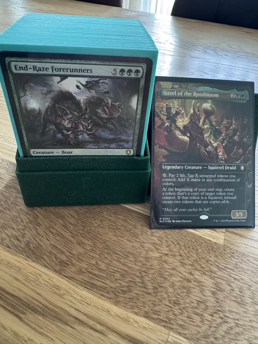 Magic The Gathering Carte collezionabili: MTG Commander Deck Squirreled Away Bloomburrow Precon – Usato da Fislisbach venduto da chicane92 2