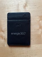 Kartenetui fürs Handy, Leder, schwarz 