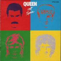 QUEEN Hot Space CD JAPAN CP32-5382 1987