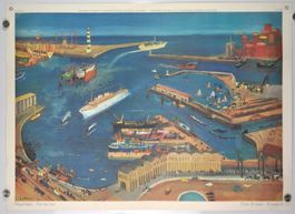 Schulwandbild Meerhafen Jean Latour /#ti