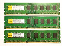 6GB Elixir DDR3 Desktop RAM Set.     (3x 2GB) 1333MHz 