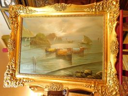 Vintage F.Galanti ÖL auf Leinen 50 x 70