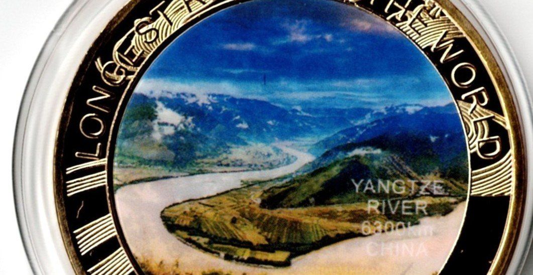 Medaglie: Yangtze River_China_Longest Rivers in The World – Nuovo (secondo la descrizione) da Hombrechtikon venduto da Fraese01 2