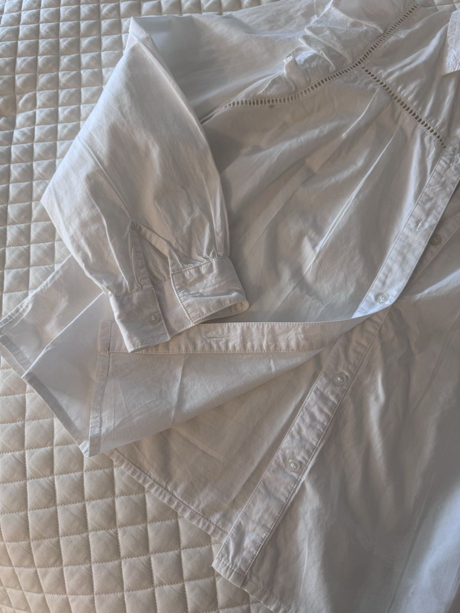 Tally Weijl Blusen: ✨Weisse Bluse mit Lochmuster Gr. M – Gebraucht aus zürich von Bailey17 3