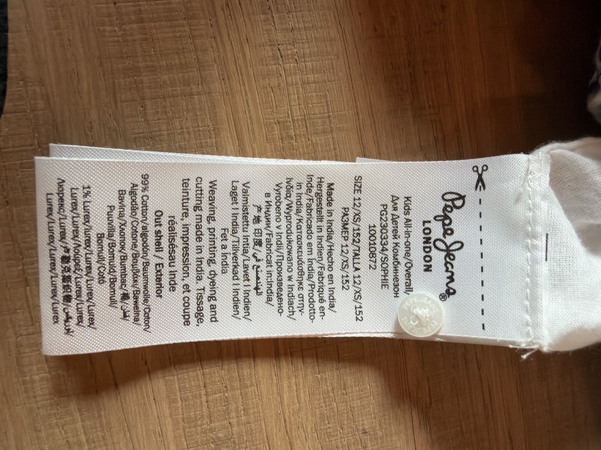 Pepe Jeans Jumpsuits: Jumpsuit/ Overall Gr.152 Pepe Jeans – Neu (gemäss Beschreibung) aus Saanenmöser von ballerinas 1