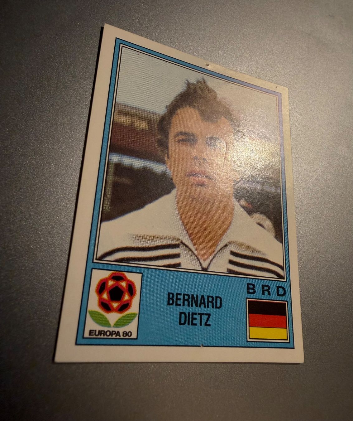 Panini Carte collezionabili: Panini Europa 1980 - BRD Bernard Diezt #41 – Usato da Nyon venduto da Wyvern 1
