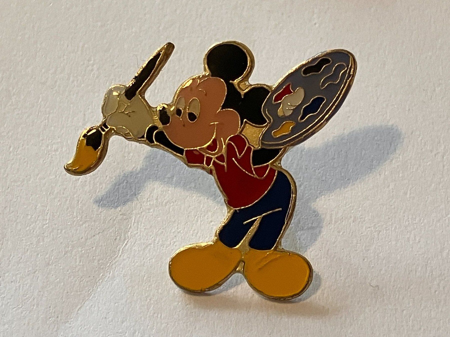 Placchette & Badge: 1 Pin Mickey Mouse – Usato da Basel venduto da djwwpp