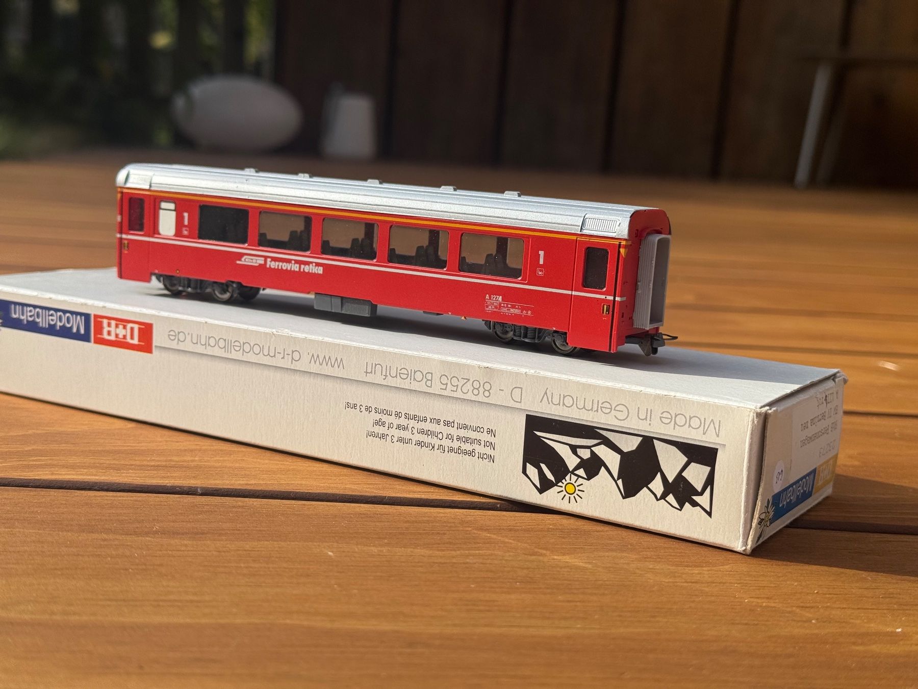 Modelleisenbahnen: D+R Rhb A 1274 – Gebraucht aus Spiez von ric_vy6z 1