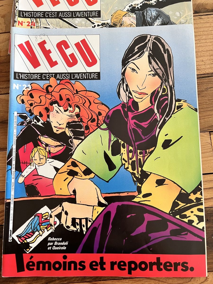 Fumetti: Lot 10 magazines BD VÉCU – Nuovo (secondo la descrizione) da Lausanne venduto da loz_yp8x 3