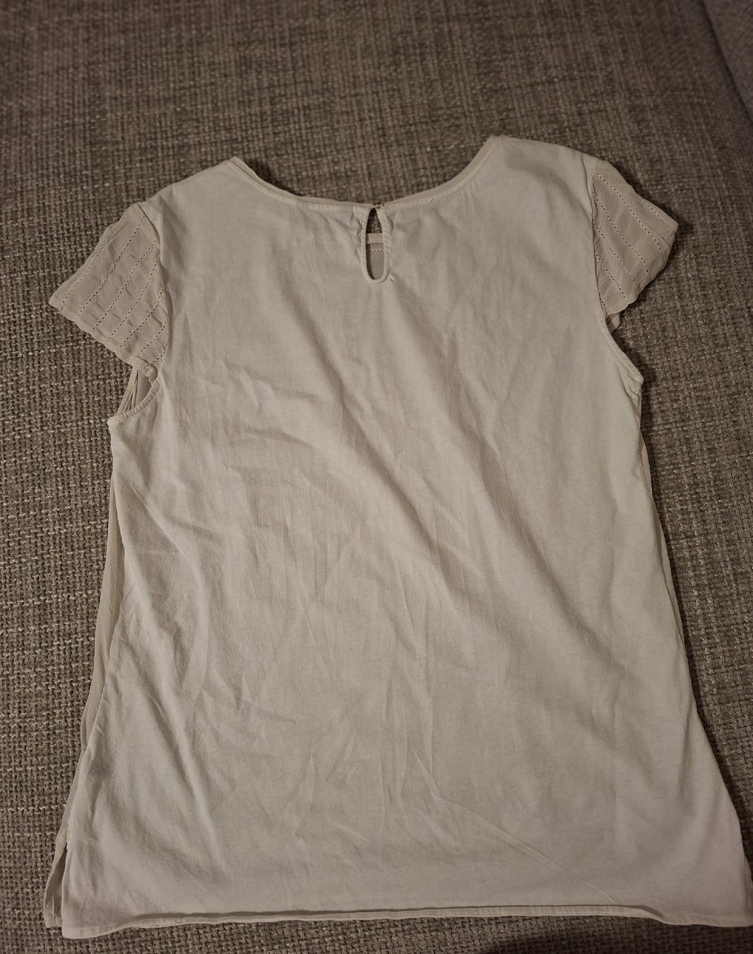 Massimo Dutti Top: Massimo Dutti Top, Cream Colour, Summer Ready! – Usato da Zürich venduto da oli_p8cc 3