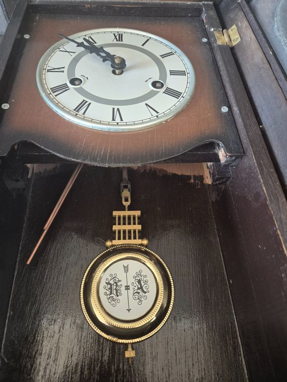 Horloge Murale Marine Citizen Vintage, Jaune, Acier, Style Nautique, Sans Accessoires