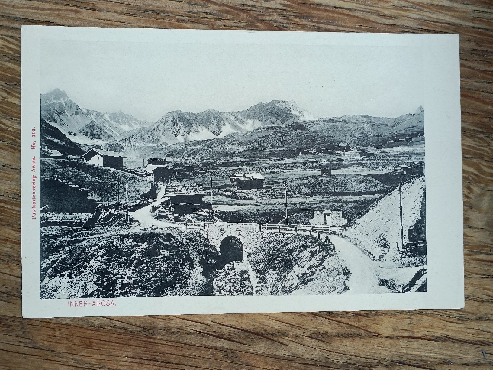 Cartoline postali: Alte PK / Inner - Arosa Ausgabe ca. 1910 – Usato da Brugg AG venduto da Ente015