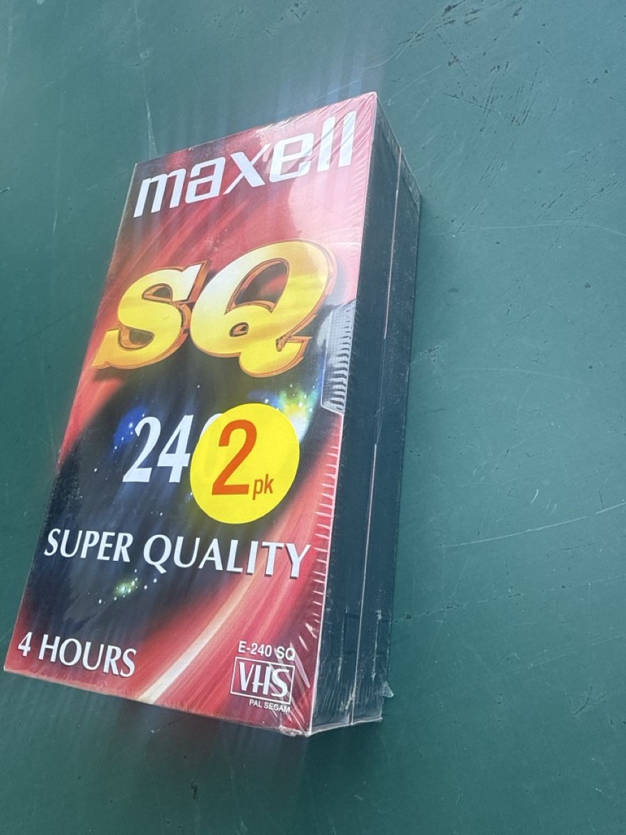 Cassettes vierges: Maxwell SQ VHS – Neuf avec emballage d'origine à Horriwil par Carrera68 4