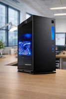 Wassergekühlt Top Gaming PC: i5, RX 5700 XT, 16GB DDR4, SSD