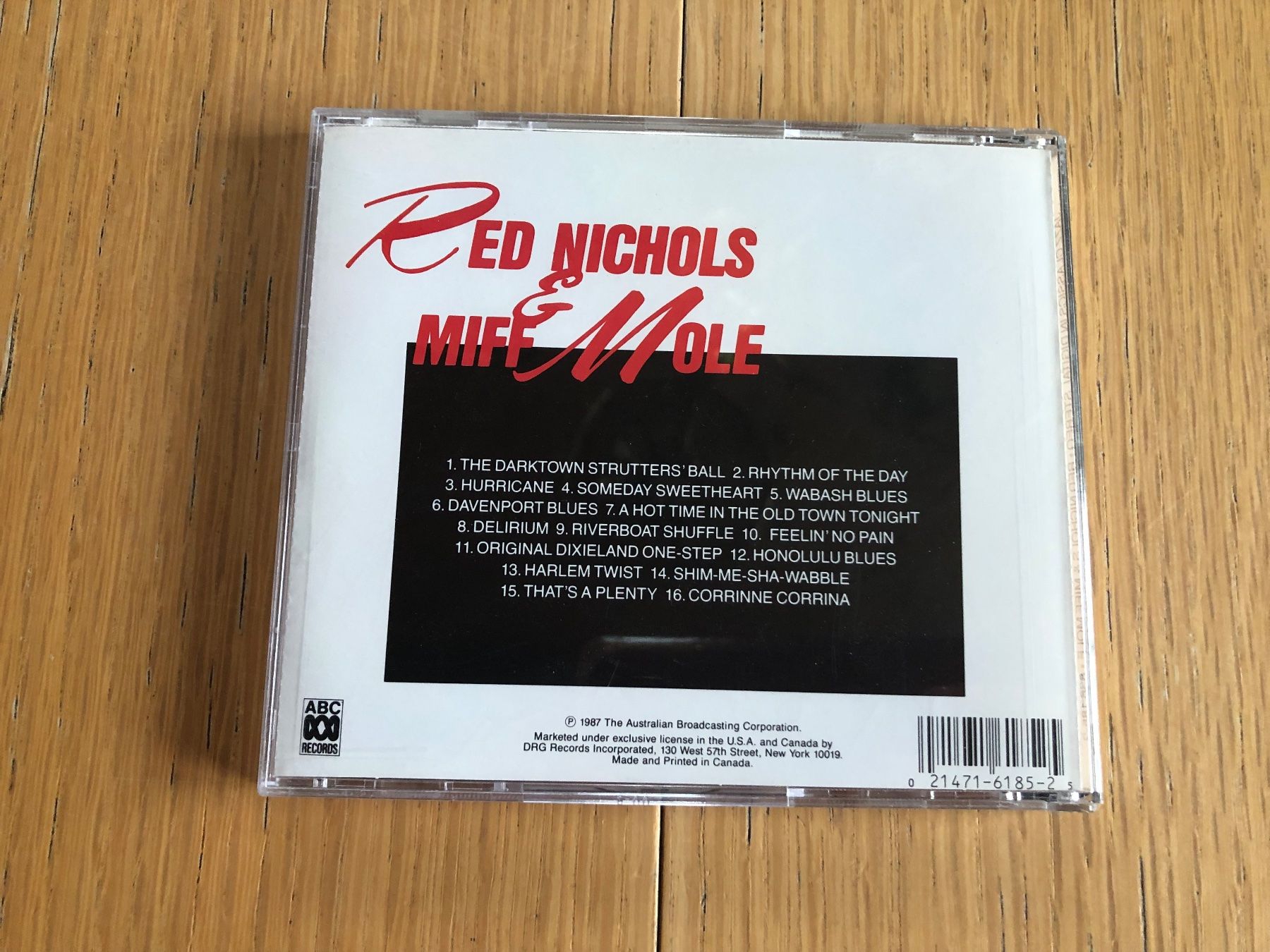 CDs: Red Nichols & Miff Mole, CD Jazz Classics 👍 – Gebraucht aus Schübelbach von Dolly990_2 2