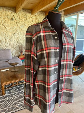 Lot de deux belles chemises Hommes en flanelle L