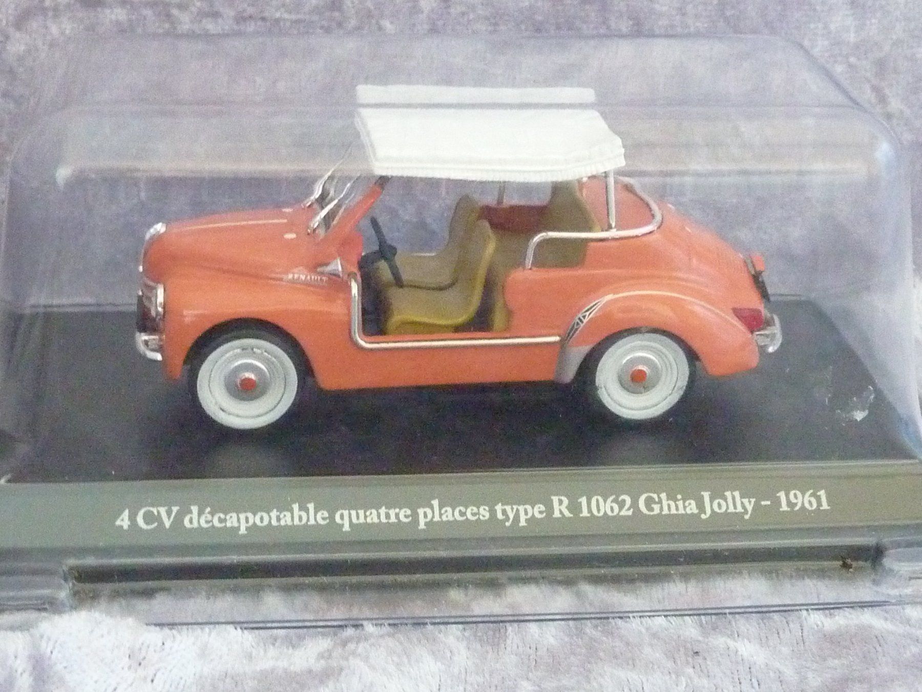Renault Modellini d'auto: Renault 4CV Décapotable 1961 1:43 – Nuovo e nell'imballaggio originale da Dürrenäsch venduto da modellautos4you 3