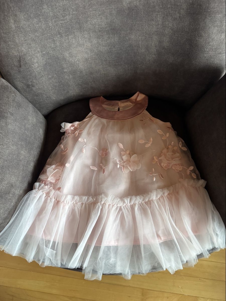 Kleider & Röcke:     Rosa Kleid 9-12 Monate – Neu (gemäss Beschreibung) aus Ettenhausen TG von phi_2nym
