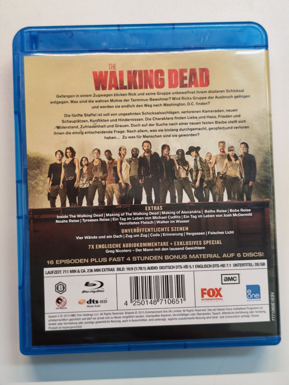 Tutti i DVDs: The Walking Dead Staffel 5 - UNCUT – Usato da Liestal venduto da Kratzilla 3