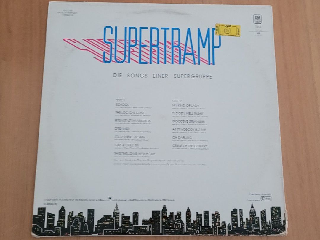 Vinyles: LP Supertramp – D'occasion à Martigny par MZ-67 1